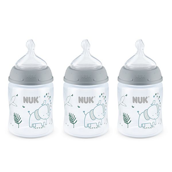 NUK Smooth Flow 5-oz. 3-Pack 0+ Month Anti-Colic Bottle NUK