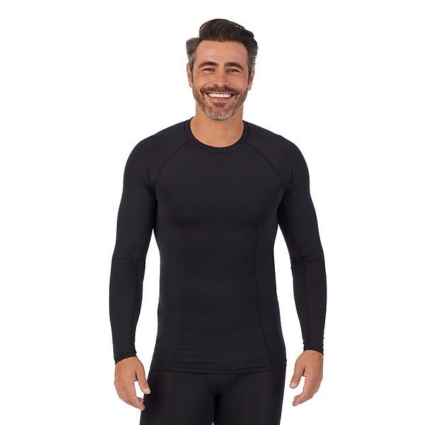 Мужские Комплекты термобелья Cuddl Duds Heavyweight Lite Compression Performance Base Layer Long Sleeve Crew Top Cuddl Duds