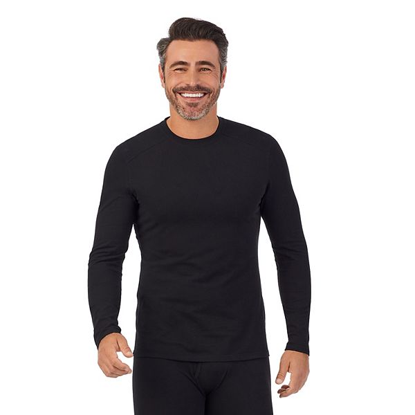 Мужской Комплект термобелья Cuddl Duds Midweight Cottonwear Performance Base Layer Crew Top Cuddl Duds