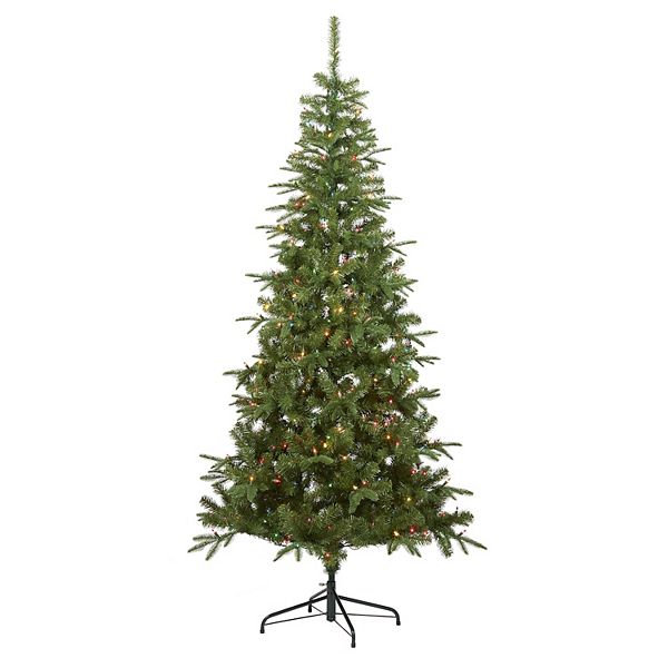 National Tree Company 7.5-ft. Pacific Mixed Pine Pre-Lit Multi-Color Lights Artificial Christmas Tree National Tree Company