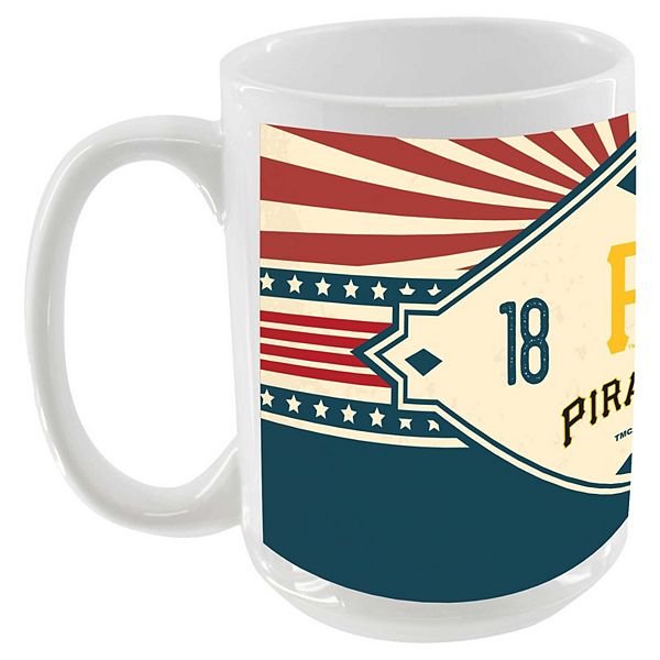 Pittsburgh Pirates 15oz. Americana Diamond Mug The Memory Company