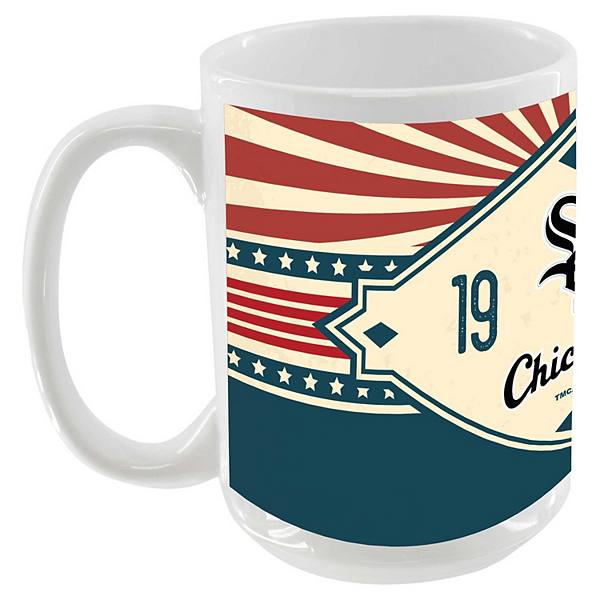 Chicago White Sox 15oz. Americana Diamond Mug The Memory Company