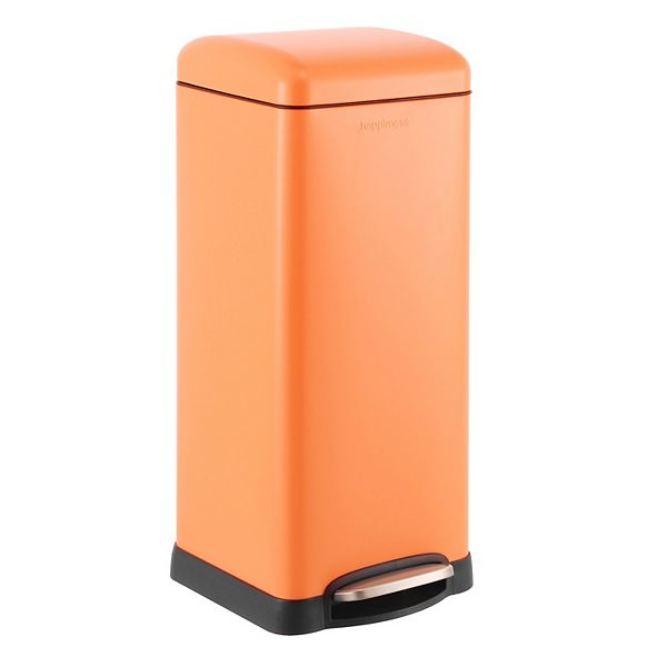 Betty Retro 8-gallon Step-open Trash Can Happimess