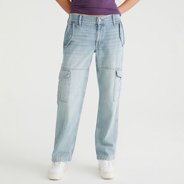 Juniors' Aeropostale Low Rise Cargo Pants AEROPOSTALE