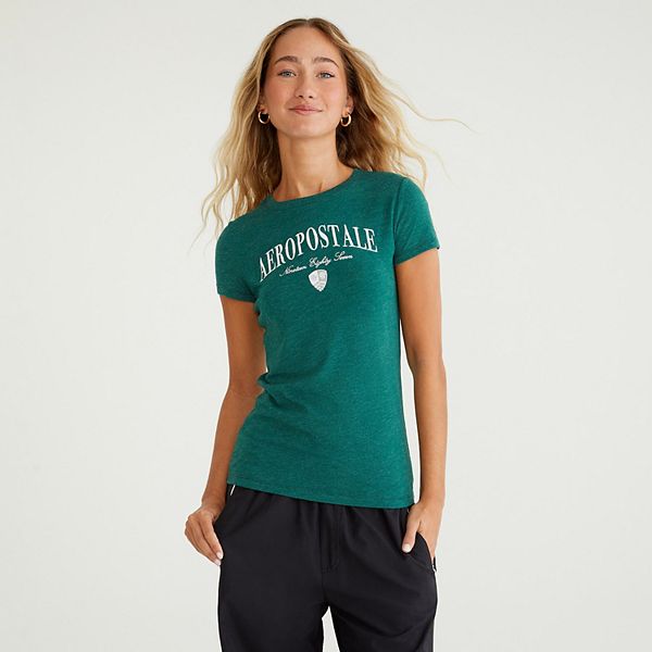 Juniors' Aeropostale Arch Crest Graphic Tee AEROPOSTALE