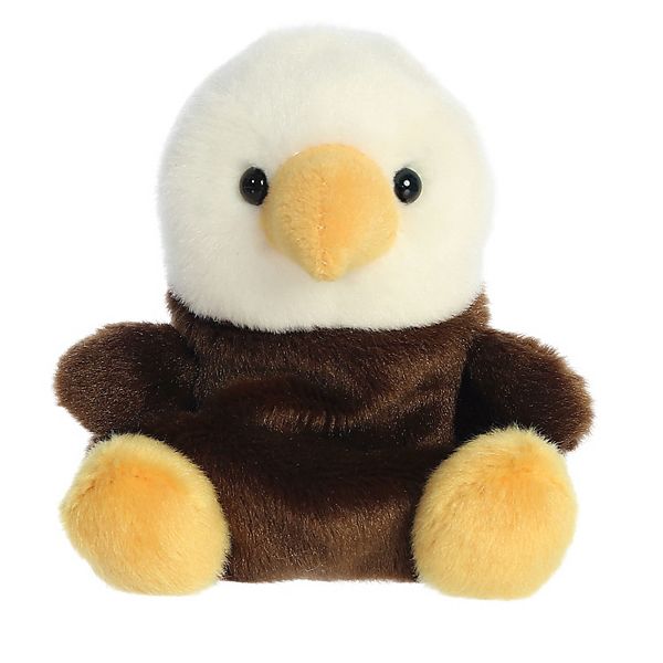 Aurora Mini Brown Palm Pals 5" Murphy Bald Eagle Adorable Stuffed Animal Palm Pals