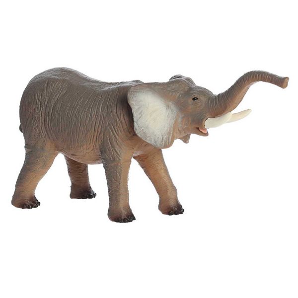 Aurora Toys Small Brown Habitat 8" Elephant Soft Play Figure Timeless Toy Aurora