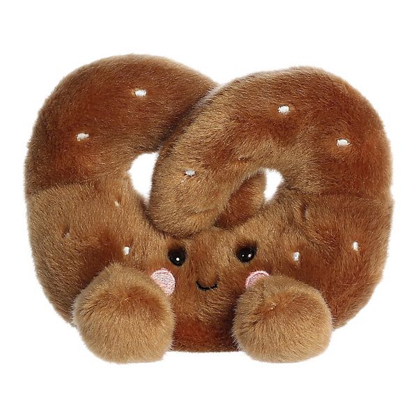 Aurora Mini Brown Palm Pals 5" Twist Pretzel Adorable Stuffed Animal Palm Pals