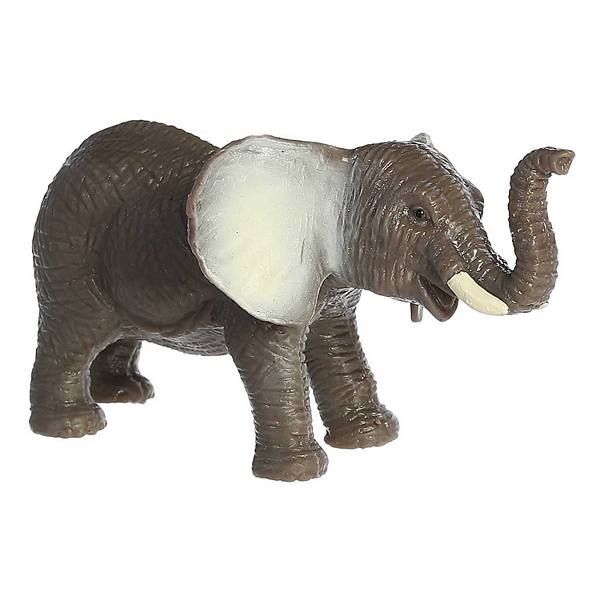 Aurora Toys Small Grey Habitat 5.75" Elephant Squish Animal Timeless Toy Aurora