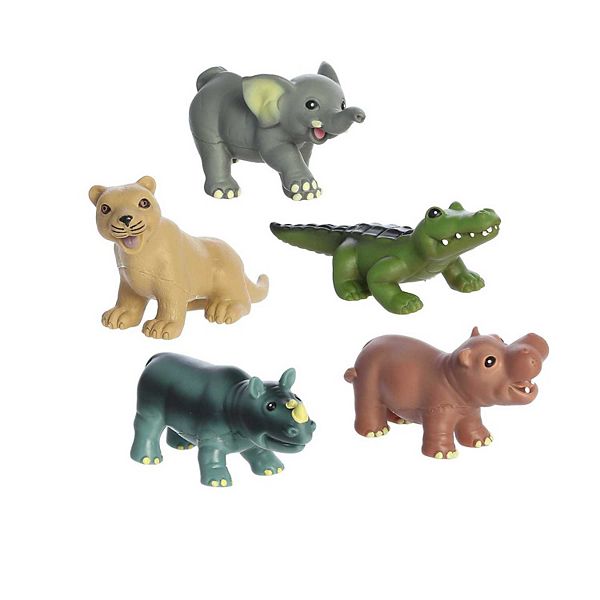 Aurora Toys Small Multicolor Habitat My First Safari Animal Playset Timeless Toy Aurora