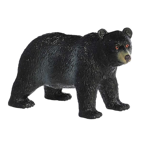 Aurora Toys Mini Habitat 5" Black Bear Squish Animal Timeless Toy Aurora