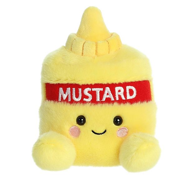 Aurora Mini Yellow Palm Pals 5" Newton Mustard Adorable Stuffed Animal Palm Pals