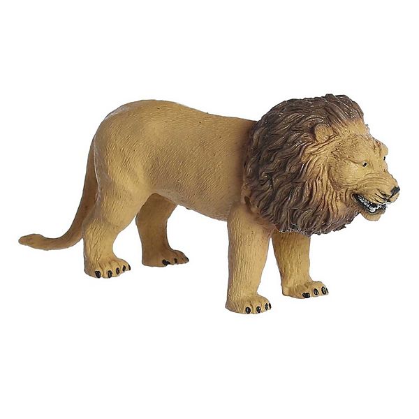 Aurora Toys Small Brown Habitat 6.5" Lion Squish Animal Timeless Toy Aurora