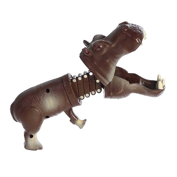 Aurora Toys Small Brown 3.25" Hippo Grabber Engaging Toy Aurora