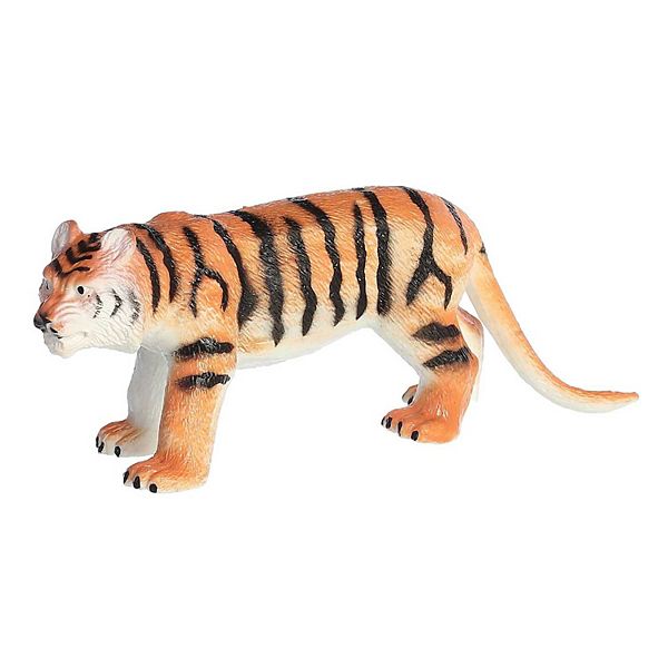 Aurora Toys Small Orange Habitat 5.5" Tiger Squish Animal Timeless Toy Aurora