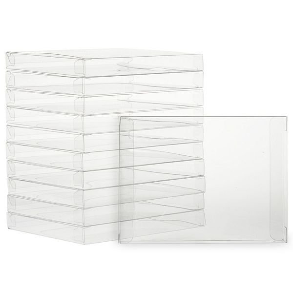 Juvale 50-pack Clear Greeting Card And Photo Storage Box Cases, 4.5x6" Juvale