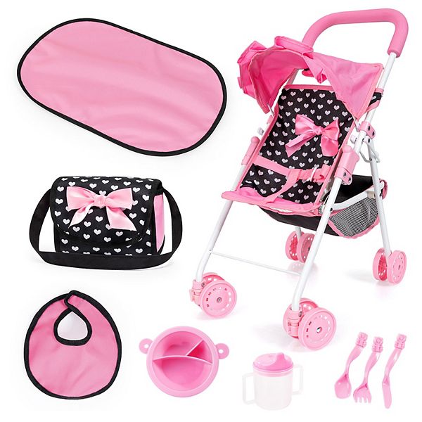 Bayer Design Dolls: Baby Doll Stroller Set Bayer