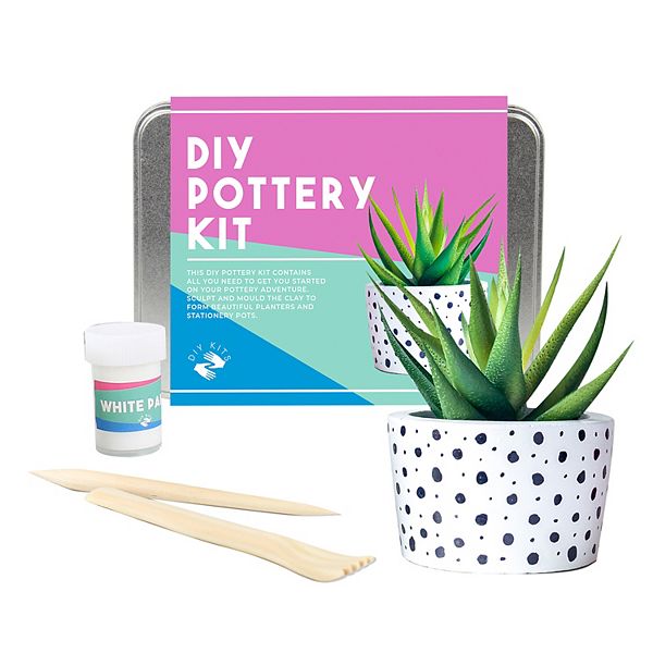 Gift Republic DIY Pottery Kit - Beginner Pottery Set Gift Republic