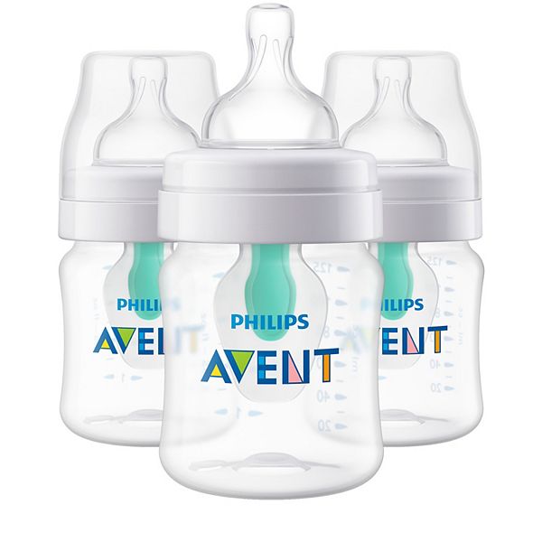 Philips Avent 9-oz. Newborn Anti-Colic Baby Bottle With AirFree Vent 3-Pack Avent