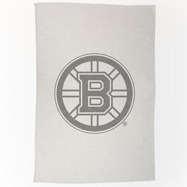 "Boston Bruins 54"" x 84"" Sweatshirt Blanket" Logo Brand