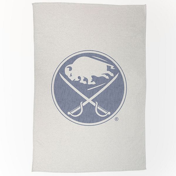 "Buffalo Sabres 54"" x 84"" Sweatshirt Blanket" Logo Brand