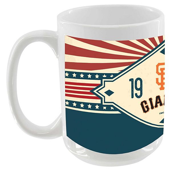 San Francisco Giants 15oz. Americana Diamond Mug The Memory Company