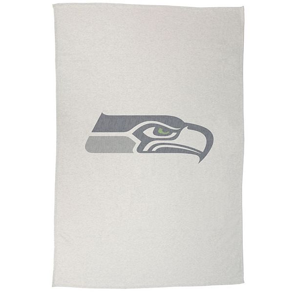 "Seattle Seahawks 54"" x 84"" Sweatshirt Blanket" Logo Brand