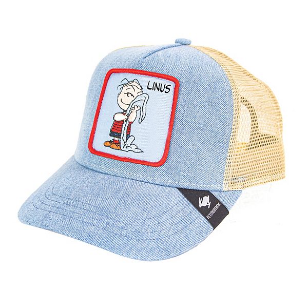 Кепка Peanuts Linus Trucker с изогнутым козырьком, окружность 23 см Unbranded