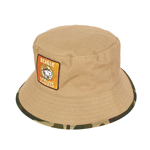 Кепка-бакет Peanuts Snoopy Beagle Scout с диаметром 29 см и полями 6,3 см Unbranded