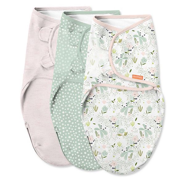 Ingenuity SWADDLEME Easy Change 3-Pack Swaddle Ingenuity