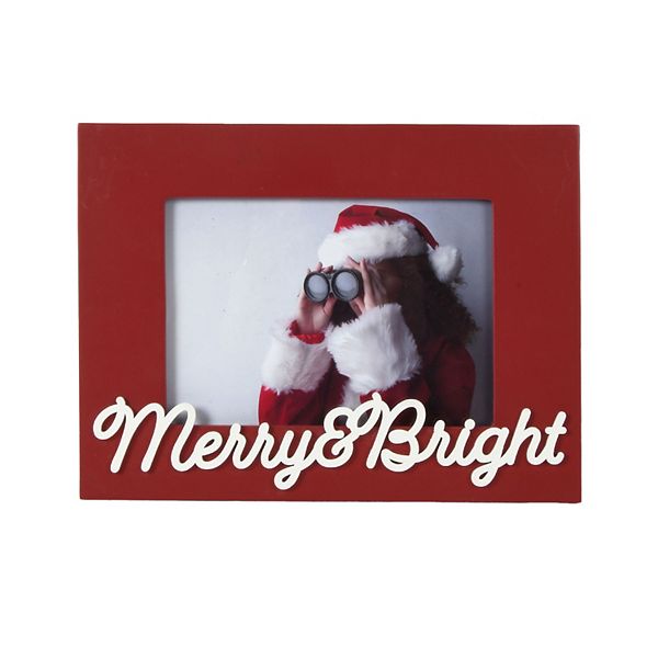 Фоторамка Merry & Bright, 5" х 7", горизонтальная, с подставкой Unbranded