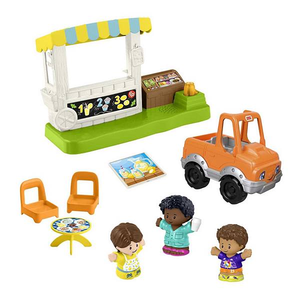 Fisher-Price Little People Lemonade Stand Playset & Figures Fisher-Price