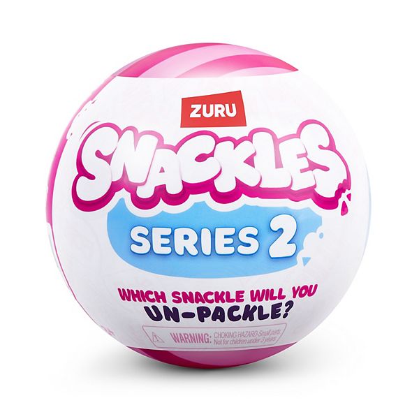 Snackles by ZURU Series 2 Snackle Plush Styles May Vary Unbranded