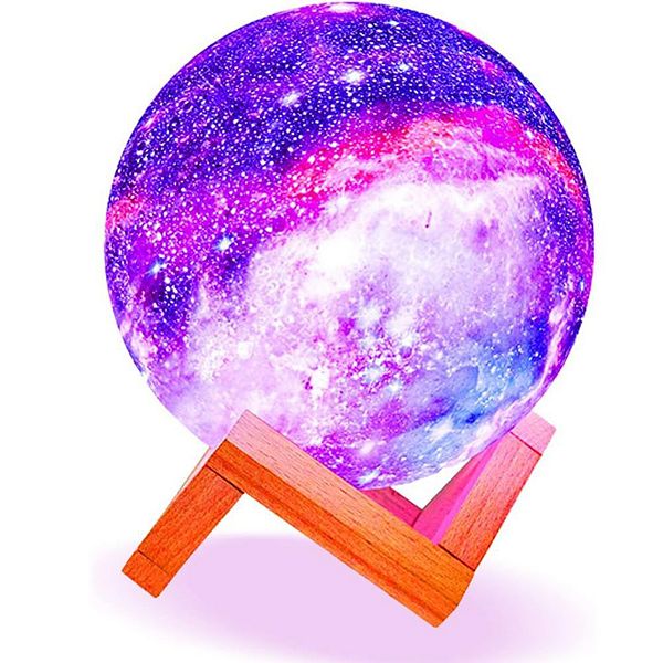 Himalayan Glow Galaxy Lamp, 16 Colors, Night Light, Remote & Touch Control, Usb Rechargeable Himalayan Glow