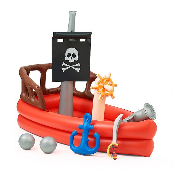 Teamson Kids Pirate Ship Sprinkler Play Center Teamson Kids