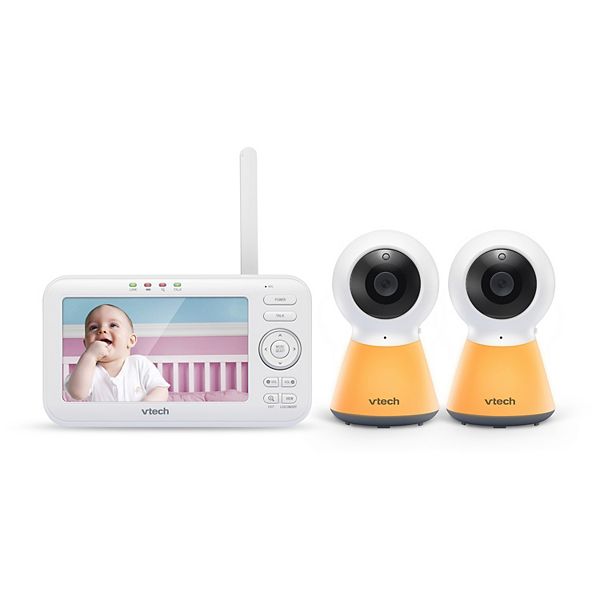 VTech Two Camera 5" Digital Video Baby Monitor with Adaptive Night Light VTech