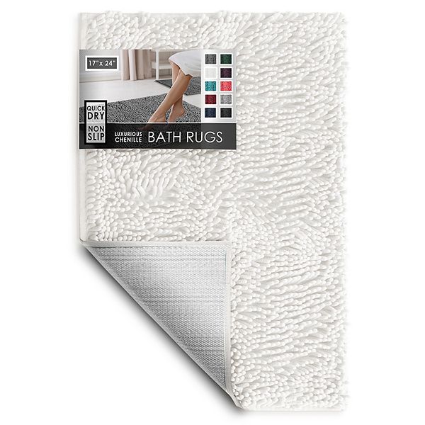 Hearth & Harbor Chenille Bath Mat Hearth & Harbor