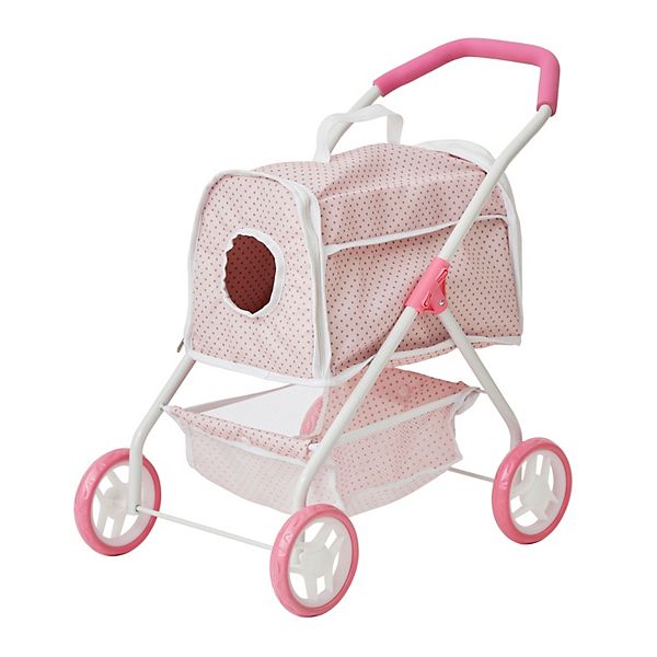 Olivia's Little World Play Folding Pet Stroller Pet Carrier Olivia's Little World