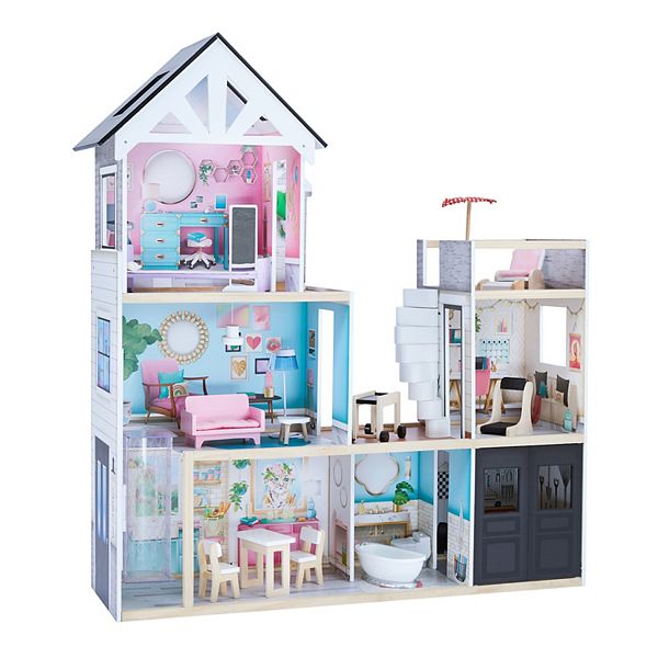 Olivia's Little World 3-Story Dreamland Dollhouse with Elevator Olivia's Little World