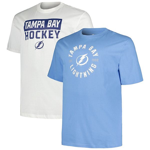 Набор из 2-х мужских футболок с коротким рукавом Fanatics Tampa Bay Lightning Fanatics Brands - White Label