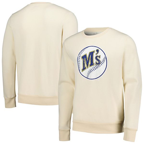 Мужское флисовое худи с логотипом Seattle Mariners от Majestic Threads Majestic Threads