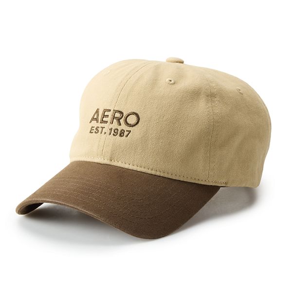 Men's Aeropostale Embroidered Two-Tone Adjustable Dad Hat AEROPOSTALE