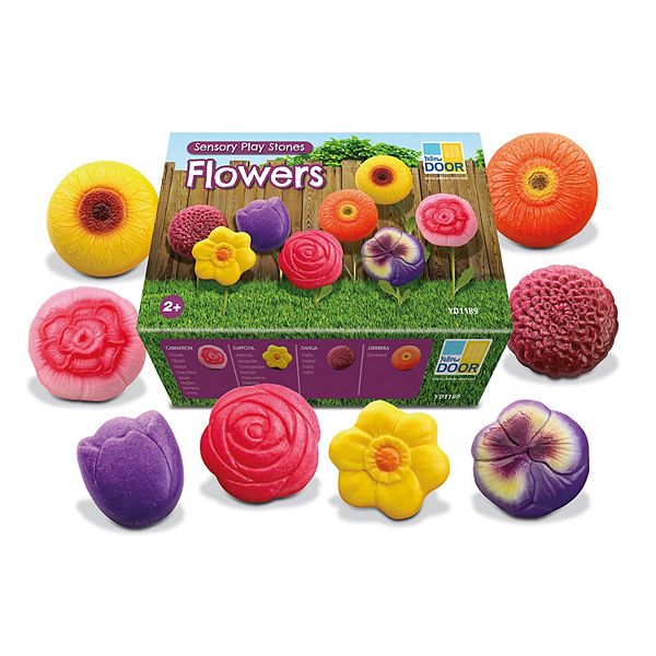 Yellow Door Flowers Sensory Play Stones Yellow Door