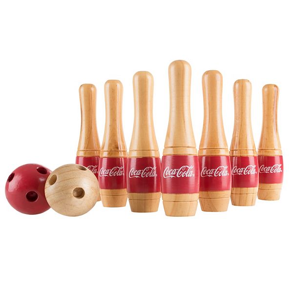 Coca Cola Outdoor Bowling Set For Adults And Kids Hey! Play!