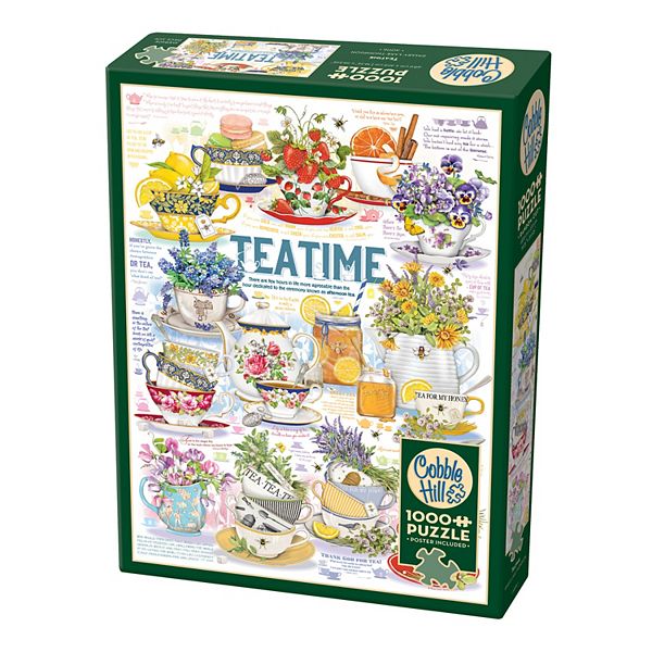 Cobble Hill 1000 Piece Puzzle: Tea Time Outset Media