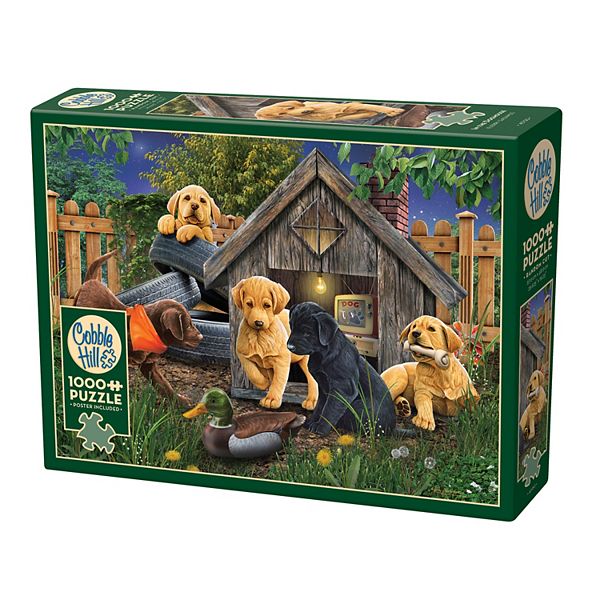 Cobble Hill 1000 Piece Puzzle: In the Doghouse Outset Media