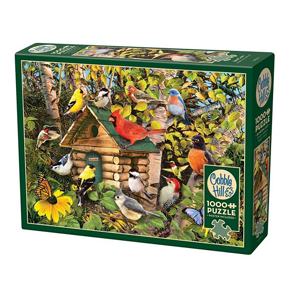 Outset Media Cobble Hill 1000 Piece Puzzle: Bird Cabin Outset Media