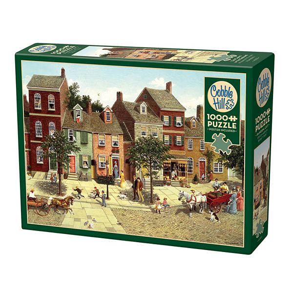 Cobble Hill 1000 Piece Puzzle: The Curve In The Square Outset Media