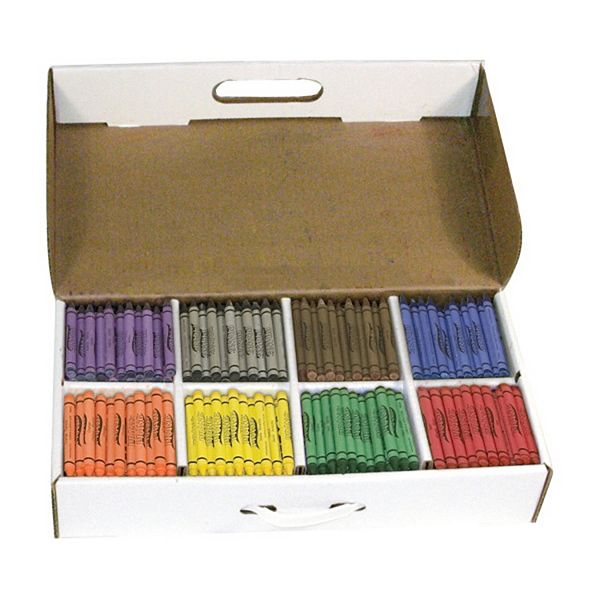 Dixon Prang 8 Color Crayons Master Set 400-pk. Dixon