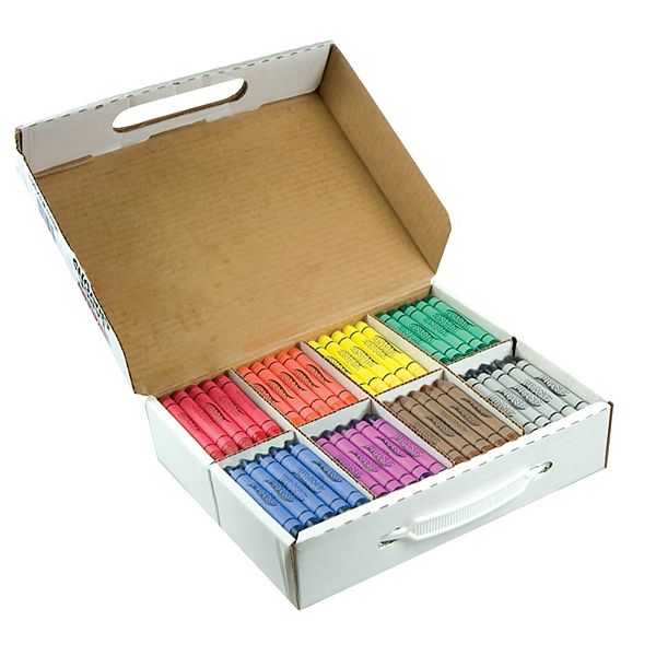 Dixon Prang 8 Color Large Crayons Master Set 200-pk. Dixon